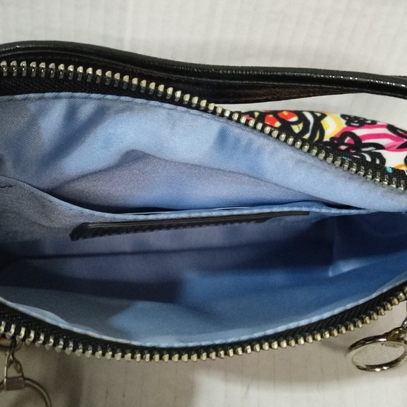 COACH Poppy Multicolor Scribble Graffiti Blossom Small Hobo Shoulder Bag Y2K New - Picture 12 of 16